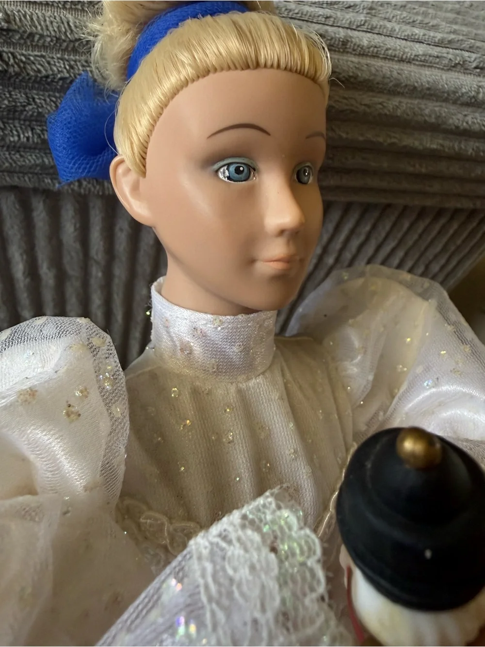 Ballerina Music Box With Nutcracker Music Rotating Christmas Holiday Decor Doll